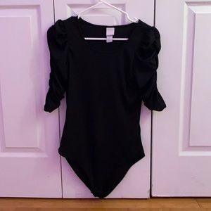 Black H&M bodysuit